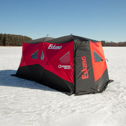 Ultimate Ice Fishing Package 7 to 9 Man Shelter