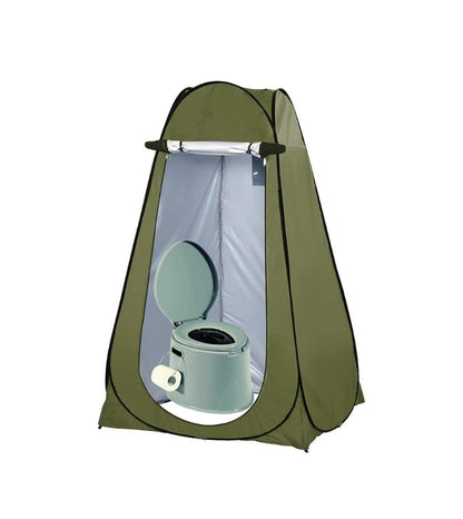 Portable Toilet With Privacy Tent